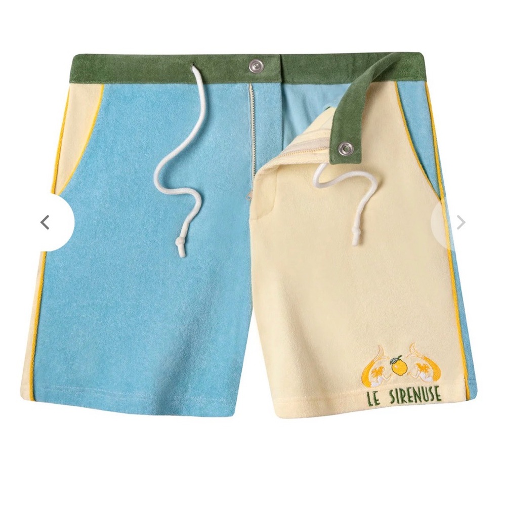 Tombolo Le Sirenuse Limoncello Cabana Terry Shorts